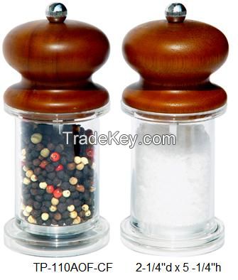 Wood/Acrylic - Pepper / Salt Mill