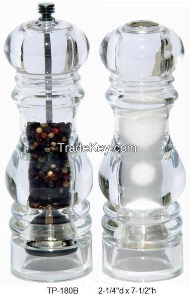 Acrylic - Pepper / Salt Mill