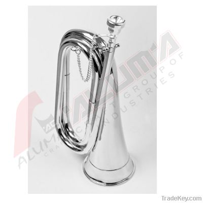 Bb Bugle Silver Plated