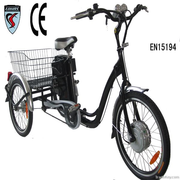Big power electric tricycle with brushless huh motor