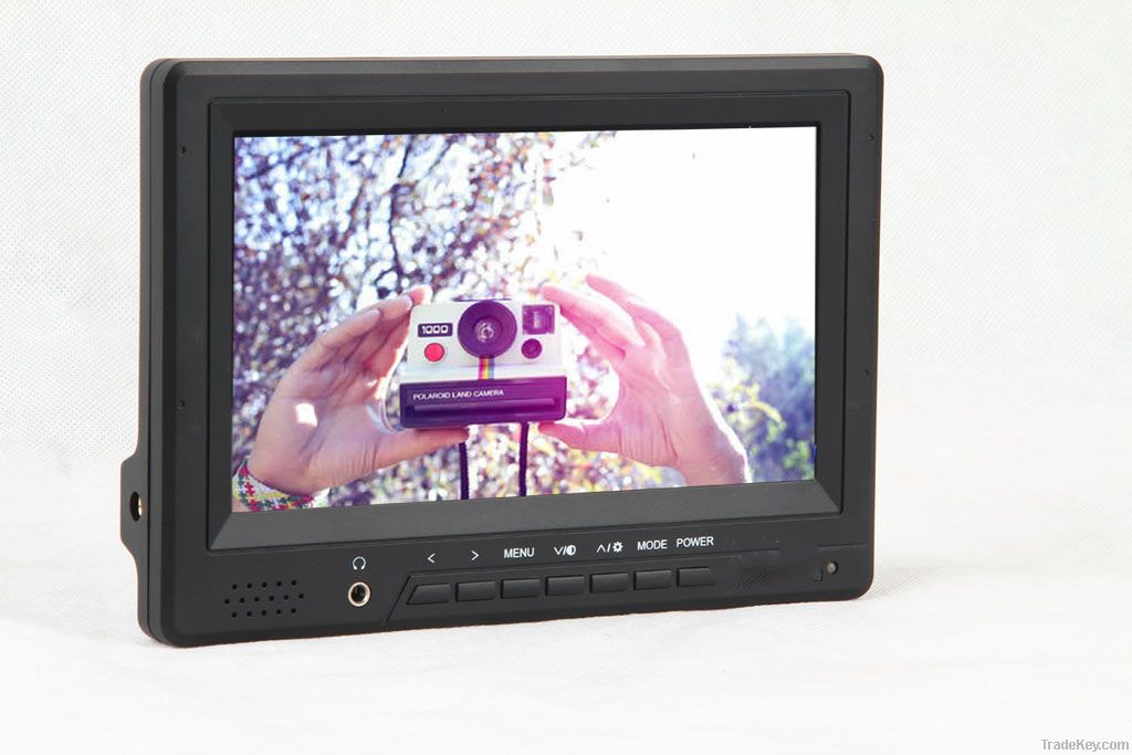 7" Portable Camera-Top Field Monitor& HDMI Input&Output