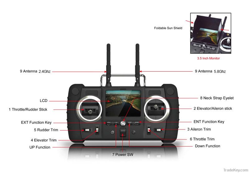 SpyHawk FPV airplane