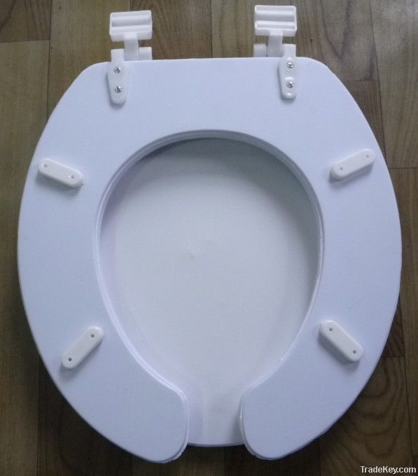 Toilet Seat with Open Front