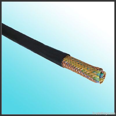 Copper conductor PVC insulated braid sheilding control cable