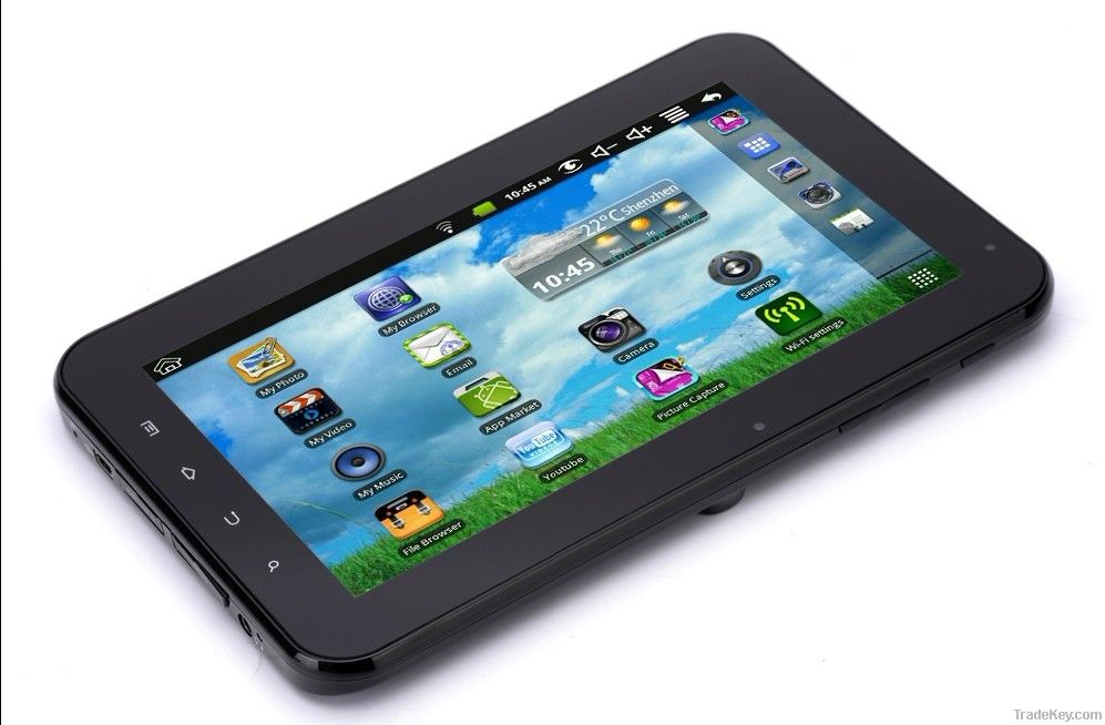 2012 New arrival , MTK 7 inch tablet with GPS+Phone+Bluetooth
