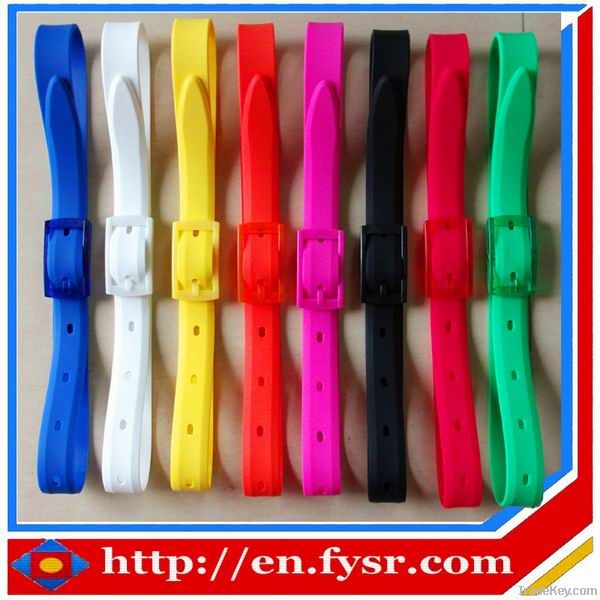 factory direct sales silicone golf belt