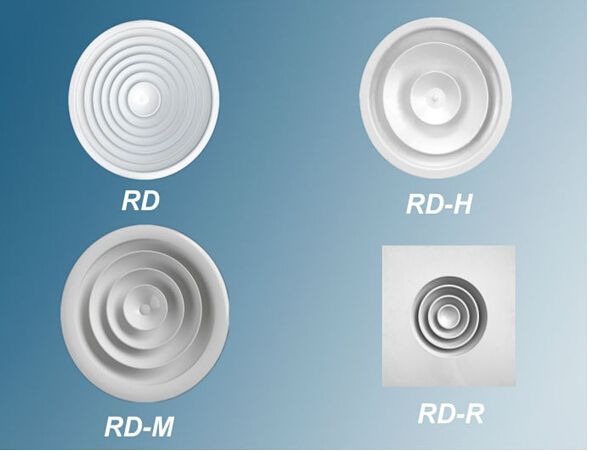 round ceiling diffuser removable core