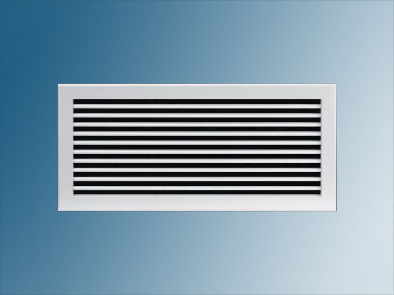 Single deflection air grille adjustable grille