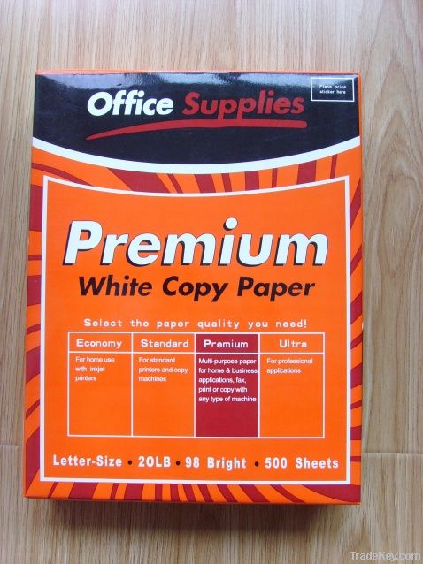whiteness 100% a4 copy paper 80g
