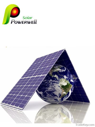 Supply 60W PV solar panels solar power system components