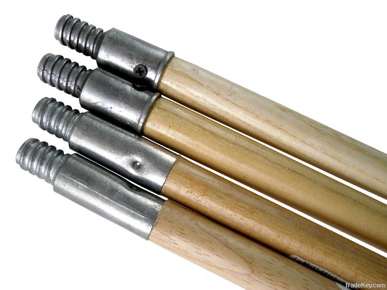 Metal Threaded Garage Brush Handle/Wood Threaded Handle