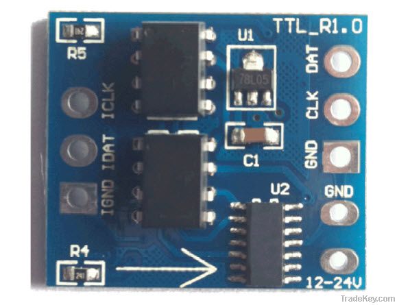 TTL/SPI signal receiver