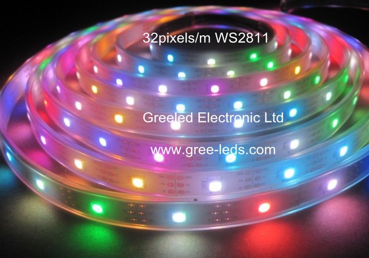 32pixels/m WS2811 RGB led strip