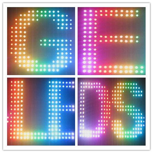 WS2801 Digital RGB led pixels