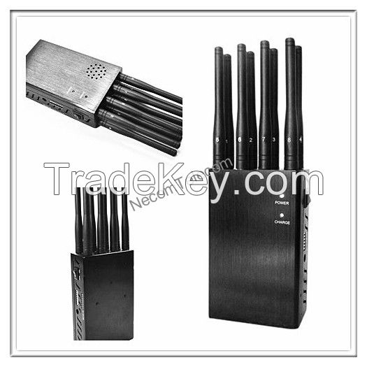 CPJP8 Portable Eight Antenna for all Cellular, GPS, Lojack, Alarm Jammer system