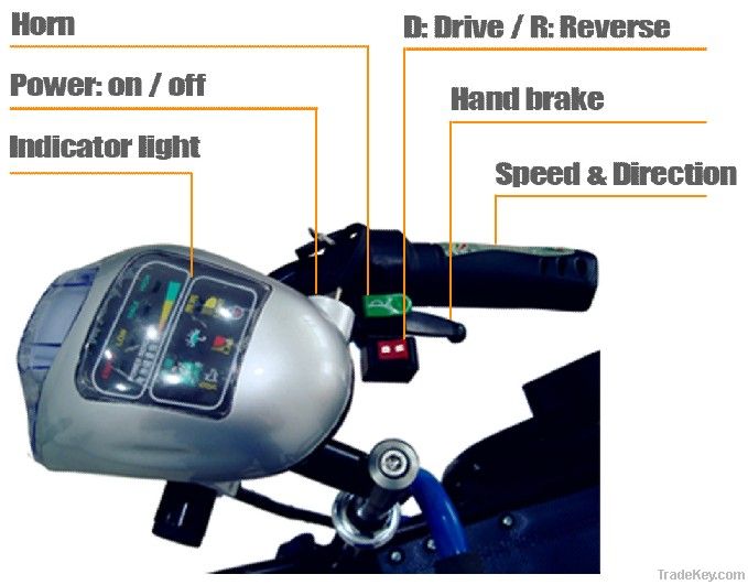 Power wheelchair