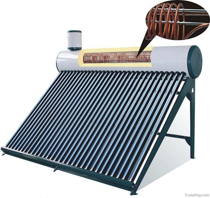 Pre-heated solar water heater