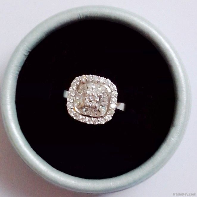 Poppular Design 925 Sterling Silver Ring For Ladys