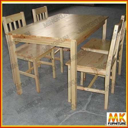 solid wood dinning sets