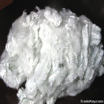 hollow conjugated siliconized polyester fiber