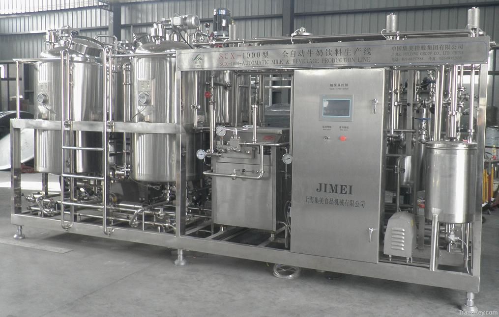 Automatic Milk&Beverage Production Line