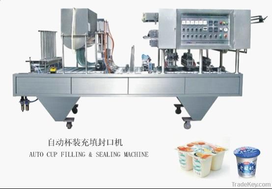 AUTO CUP FILLING&SEALING  MACHINE