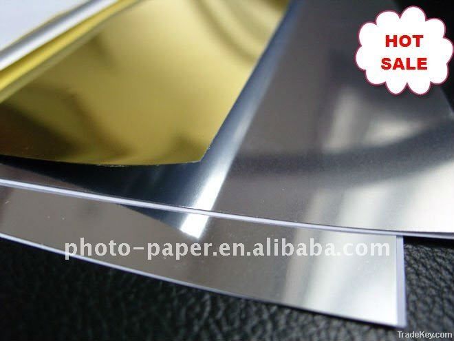 Manufacture/Self-Adhesive Inkjet Film (GOLD-SAND)/125um