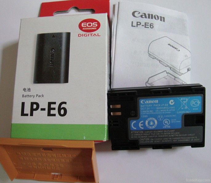 Battery LP-E6 for EOS 5D 7D Mark II New Brand