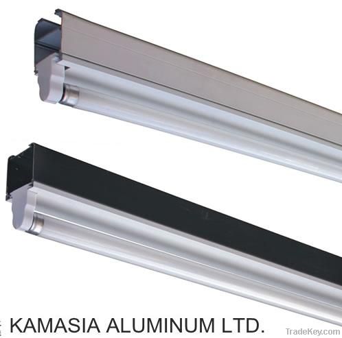 Aluminum frames and parts for LED lights