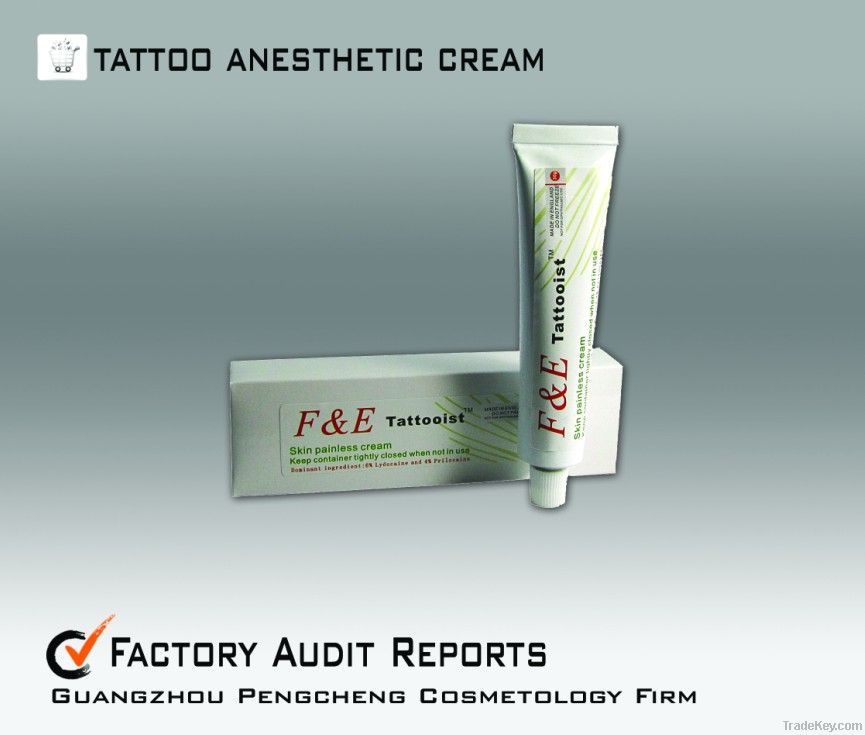 Topical anethetic cream- F&E TATTOOIST Numbing CREAM-30G