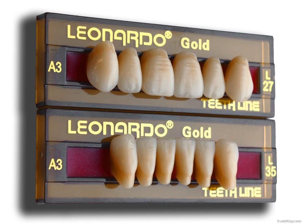 LEONARDO® GOLD - Acrylic Teeth