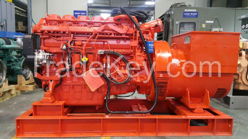 328KW DIESEL GENERATOR SET (Scania DI 13 074 + Leroy Somer Alternator)