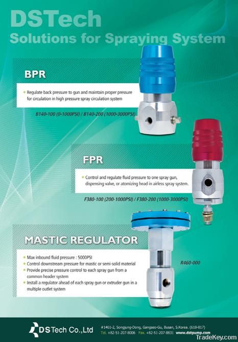 Regulator, BPR, FPR