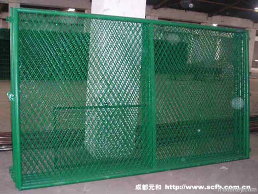 Pulled plate wire mesh