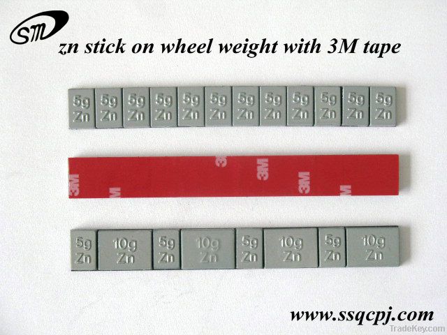 zn/znic stick on wheel weight