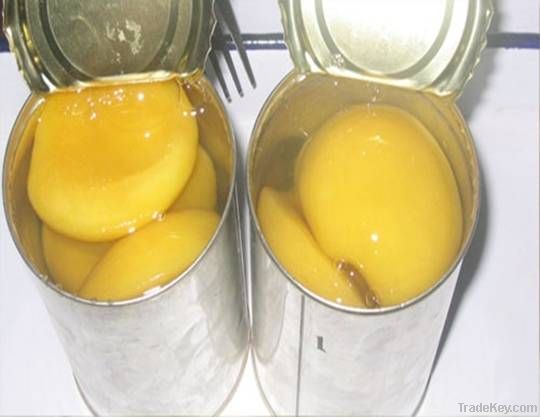 425g/250g canned yellow halves peach in light syrup  7113#