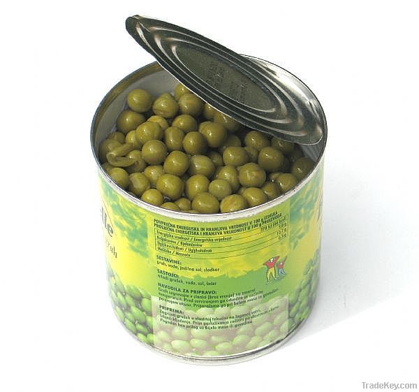 400g/240g canned green peas 7106#