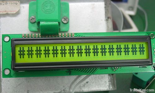 16X1 Serial Character LCD Modules