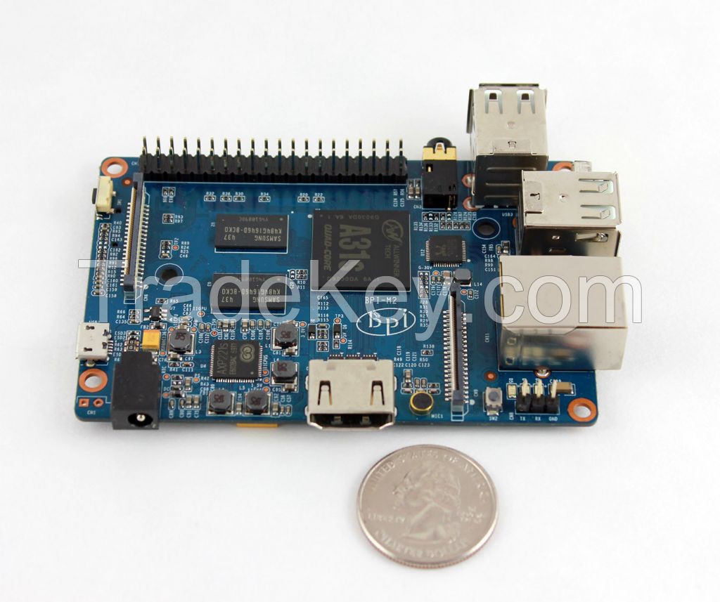 Open-source development board Banana PI M2 with Android 4.4