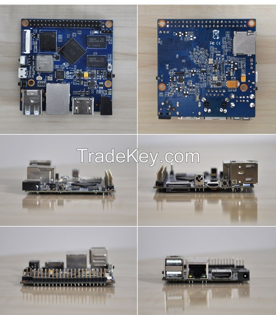 2016 Newest design h3 quad core single board computer bpi-m2+