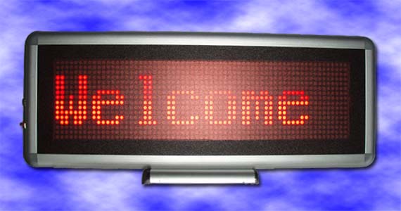 LED Message Display