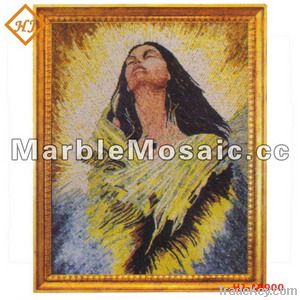marble mosaic painting