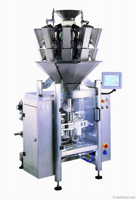 10-Head weigher Dimpled Plate & Vertical Packaging Machine