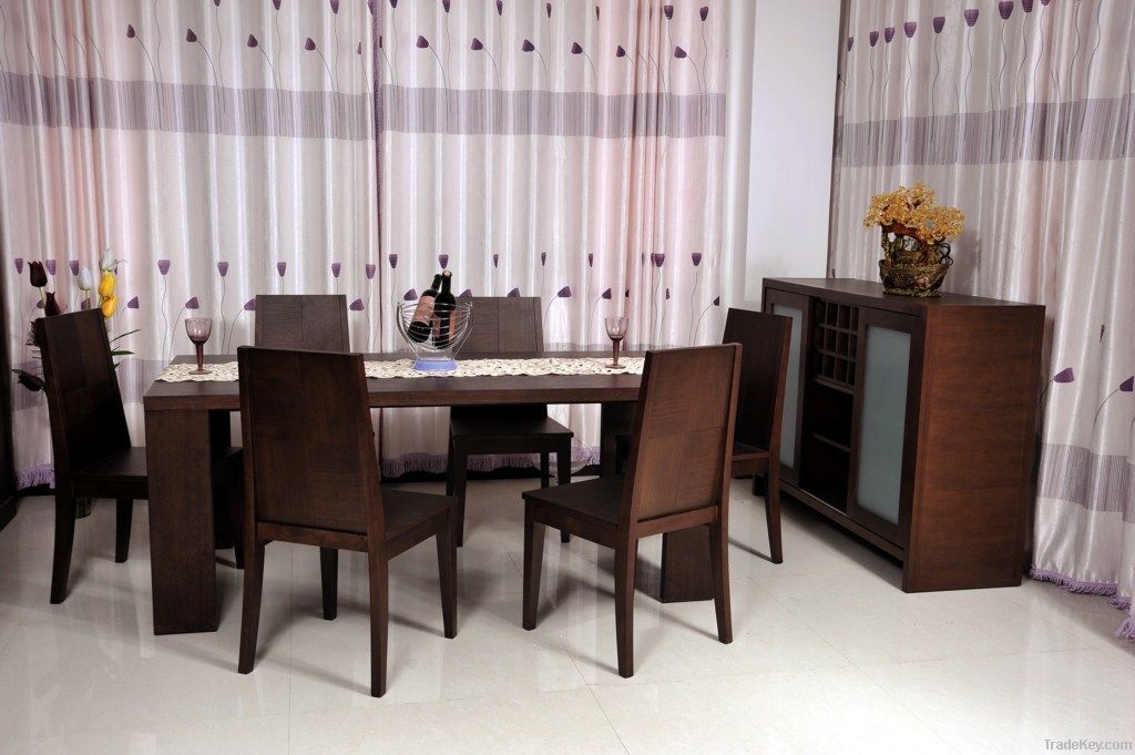 wooden dining room sets