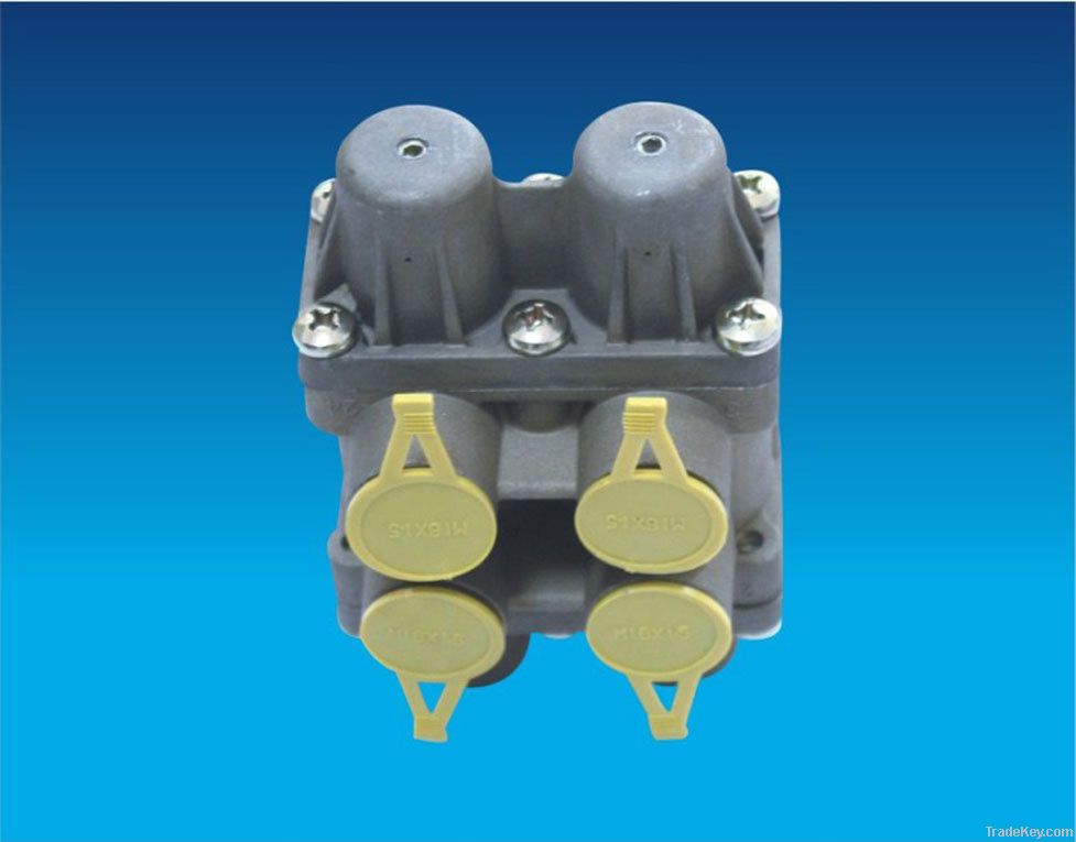 Dongfeng truck parts four circuit protection valve