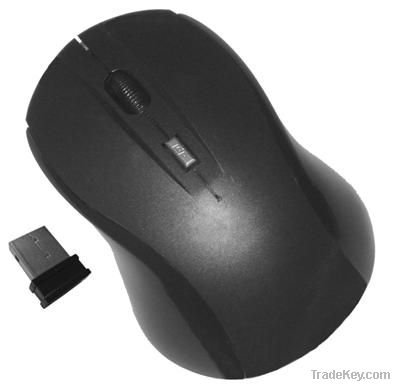 Elegant design 2.4GHz 4D wireless optical mouse