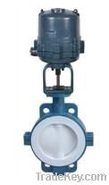 SEFB Electric fluorine-butterfly valve