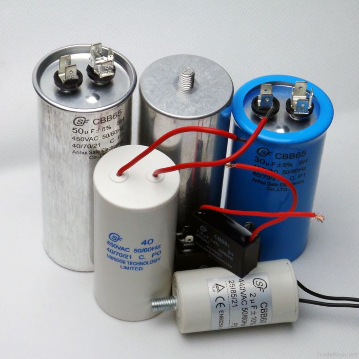 Al/Zn metallized film capacitor