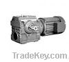 K helical gear reducer