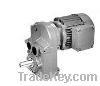 F helical gear reducer